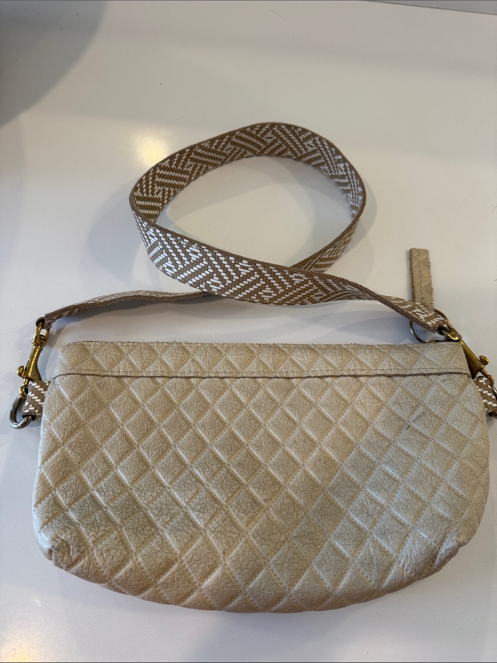 Maya Moon Designs Handmade Leather High and Tight Louis Vuitton canvas - Picture 8 of 11